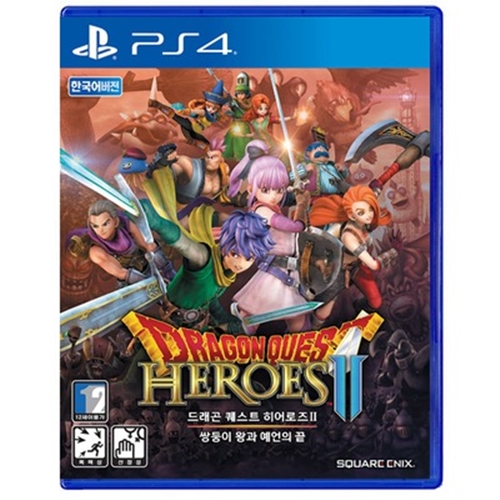  PS4 드래곤 퀘스트 히어로즈2 한글판 쌍둥이 왕과 예언의 끝, 초회판 (DLC동봉)