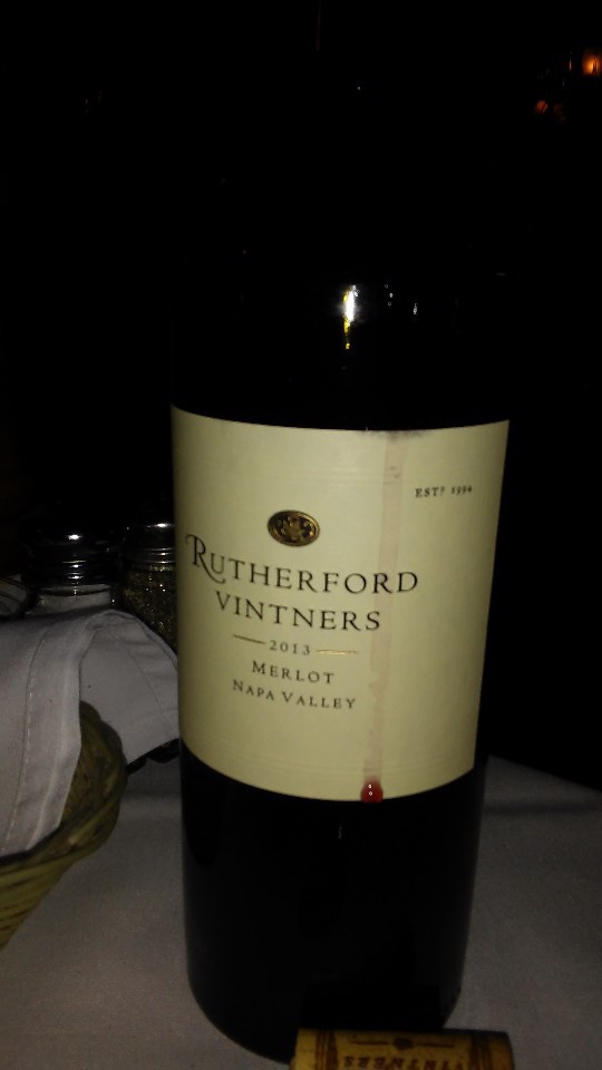 RUTHERFORD Vintners Melot 2013
