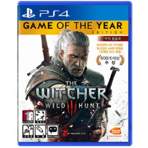 더 위쳐 3 와일드 헌트 GOTY 에디션 PS4 한글판