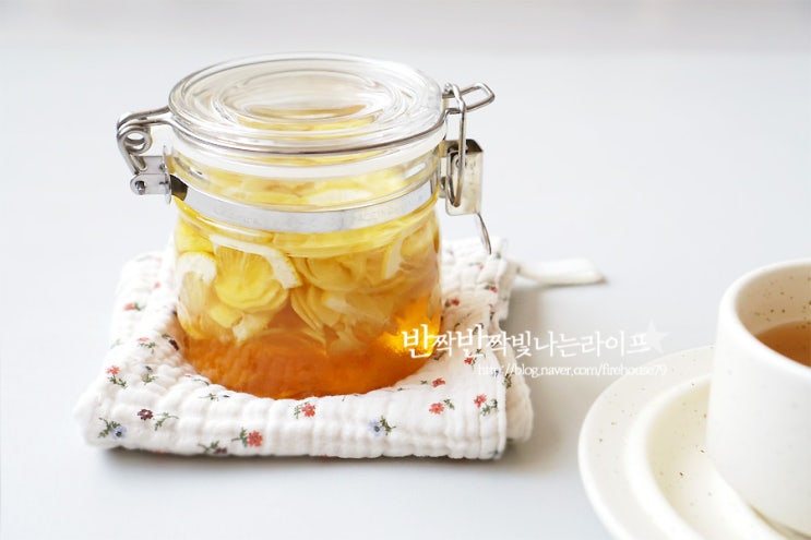  생강청 만들기 제철에 미리 준비해요