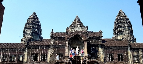 캄보디아 여행-앙코르와트 사원,톤레삽 호수,타프롬사원