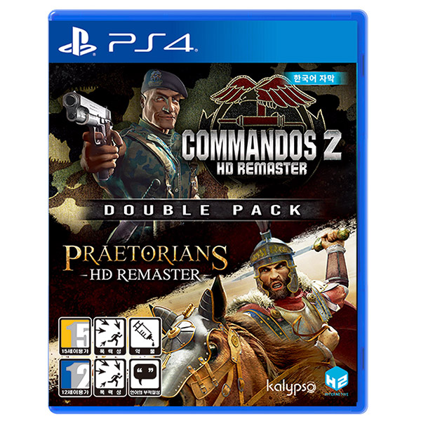  PS4 코만도스2 프레토리언 HD 리마스터 더블팩 한글판, 단일상품