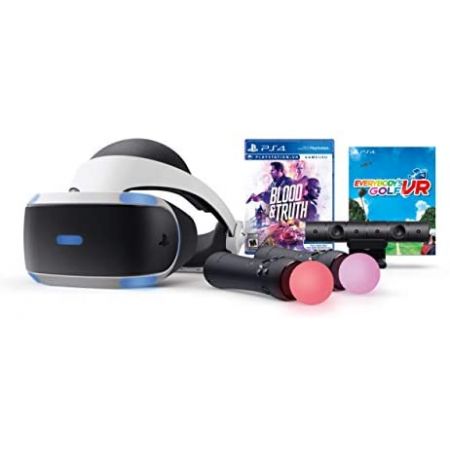  PlayStation VR - Mega Blood + Truth Everybodys Golf Bundle, One Color_One Size, 상세 설명 참조0
