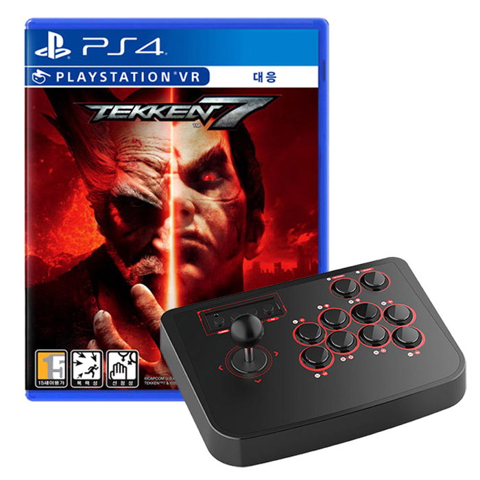  PS4 철권7 한글판 + 이지 조이스틱, EZ-1