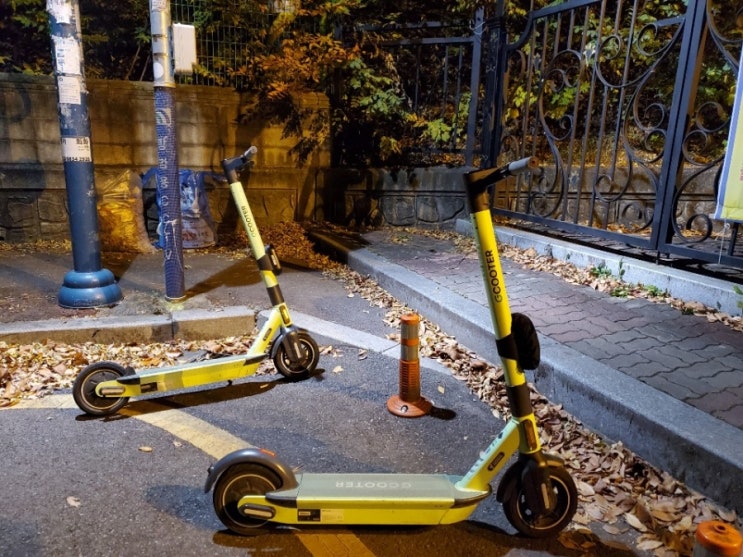 대학가 공유 전동 킥보드, 안전보장이 시급한 때