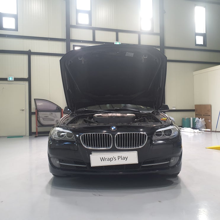  BMW 520D (F10) 헤드라이트 PPF시공