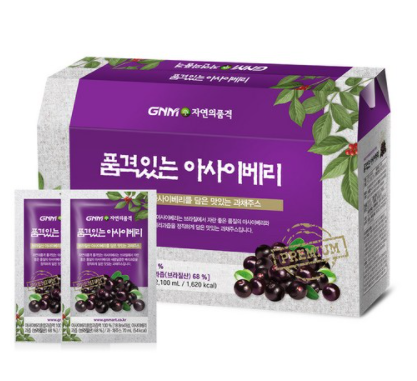  GNM 자연의품격 아사이베리주스가 수험생에게 좋은 이유! (아로니아, 블루베리 농축액 첨가)