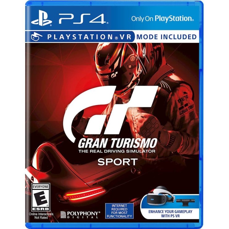 플레이스테이션 PS4 타이틀 그란 투리스모 스포츠, 단일모델