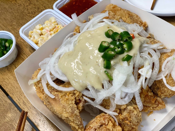  네네 청양마요 치킨, 제가 먹어보았습니다..!!