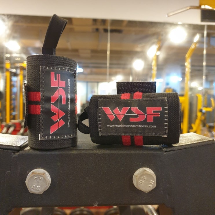  무거운거 들 때나 운동할 때 손목보호대는 WSF 손목보호대가 좋아요!(더블 레드라인 리스트랩)