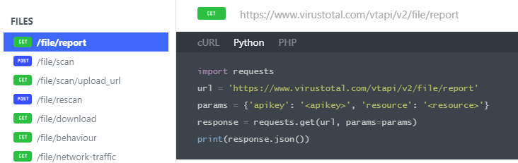 파이썬 VirusTotal api 사용법 : 네이버 블로그