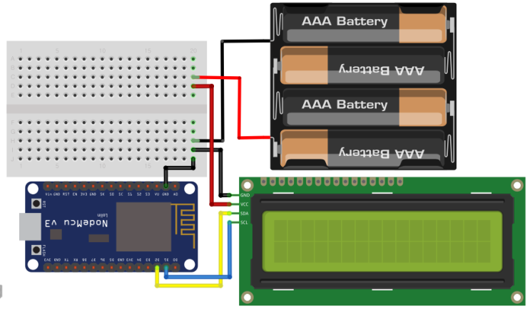 마이크로파이썬(MicroPython) 으로 I2C 1602 LCD 사용하기