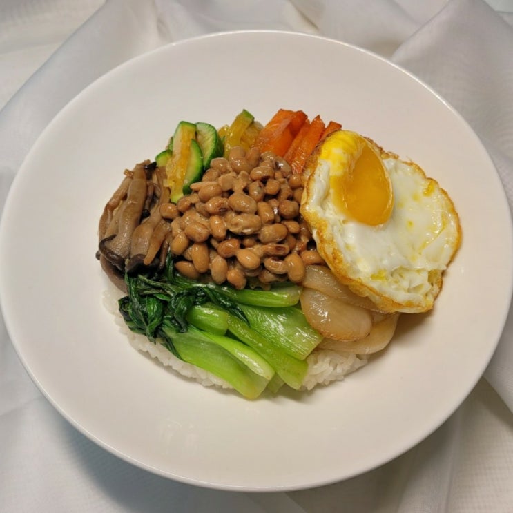 다이어트 낫또 비빔밥 만들기 오뚜기 낫또 맛있게 먹는법 다이어트 낫또 비빔밥 만들기 오뚜기 낫또 맛있게 먹는법
