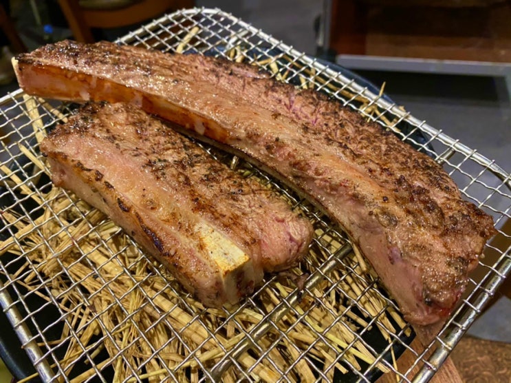  BK 우대갈비 ; 재방문, 육즙이 살아있는 볏짚 우대갈비 장안동 소갈비 맛집