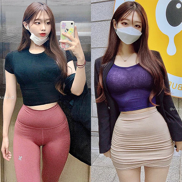 청순섹시한 173cm 여대생 골반녀