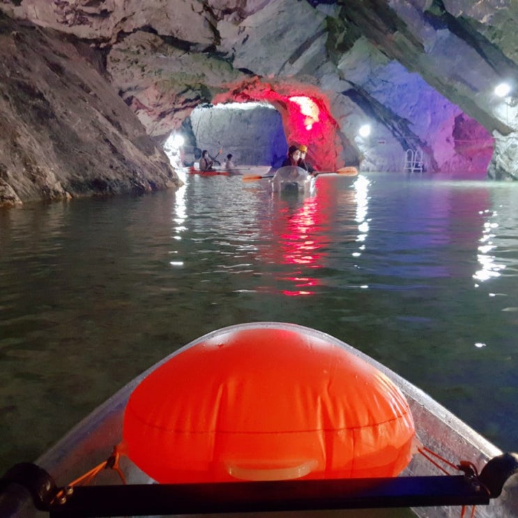 충주여행, 충주동굴 투명카약 - 활옥동굴