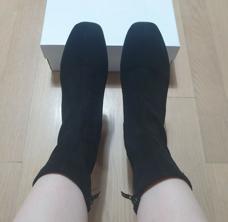  착한구두*발이 편한 가을 여성 부츠 내 돈 내산