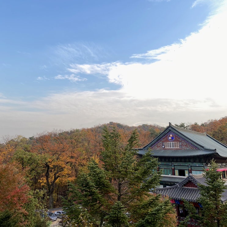  서울 템플스테이가 가능한 화계사 템플스테이 휴식형으로 오직쉴뿐
