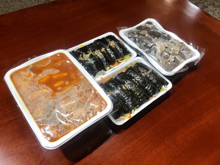 신방동 배달맛집 김밥떡볶이순대 짱또뽀끼야 / 천안식후감