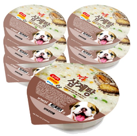  [강아지보양식] 강아지 삼계탕으로 몸보신하기! 논다 강아지 전복 삼계탕