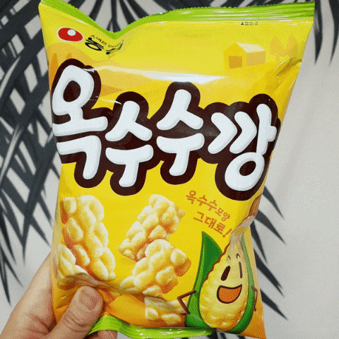 맛있는 옥수수과자,농심 신상 옥수수깡 솔직후기(with말표맥주)