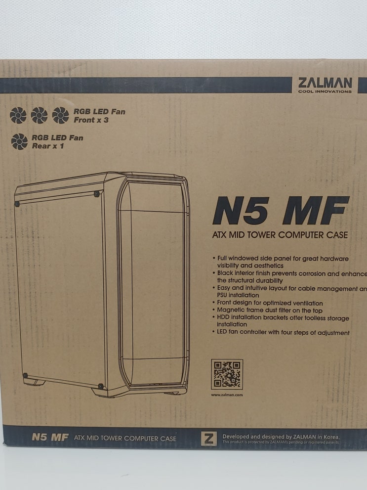  가성비케이스 잘만 N5 MF 케이스 체험단