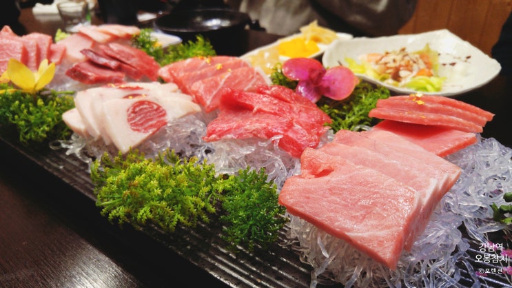  강남역 참치 무한리필 오봉참치 맛과 비주얼무엇 강남역 메가박스 뒤편에 있어요