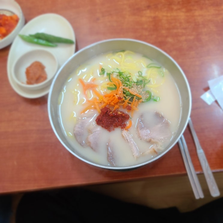 제주도 고기국수맛집 잡내없고 담백한 삼대국수!