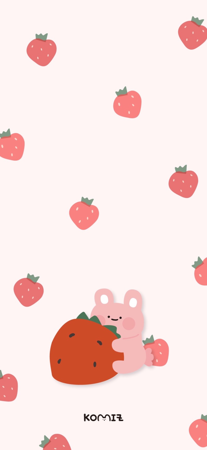 귀여운 딸기 배경화면 다운로드? : 네이버 블로그