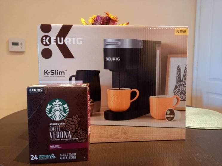  큐리그 커피머신 (keurig coffee machine) 당첨된날  20201106 금요일 엘에이일상