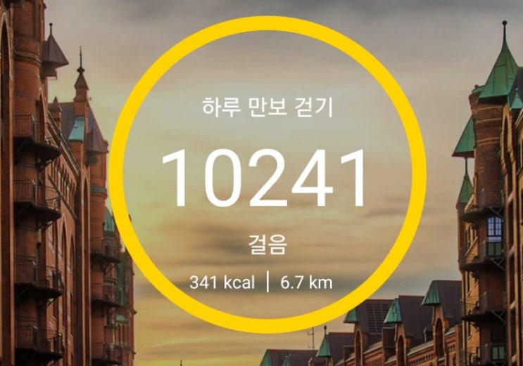  하루 만보걷기 22일차