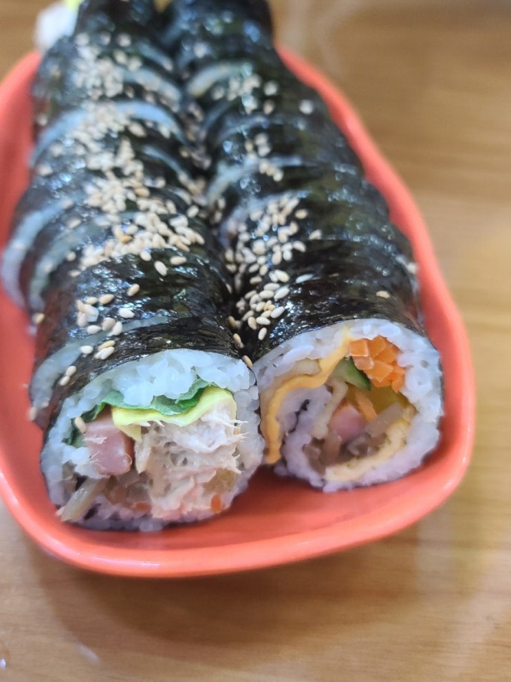  울산전하동맛집 동울산시장 김밥맛집 전하동김밥/우리집김밥