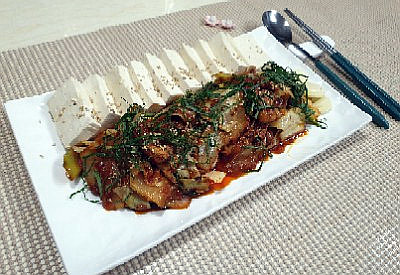  후다닥 만드는 한 끼 "두부김치"만들기