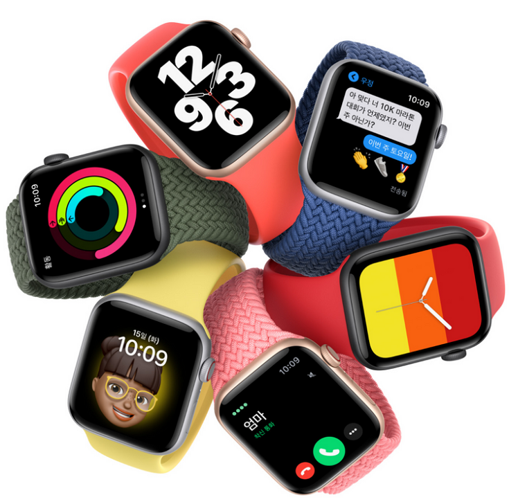  애플워치 SE 스페이스 그레이 44mm GPS, 스포츠 루프 리뷰: 사이즈 고민?