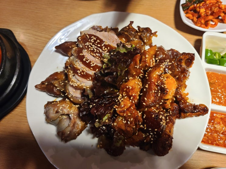  구로송이족발해물파전세트