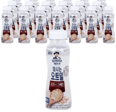  오늘 저녁은 퀘이커오트밀!