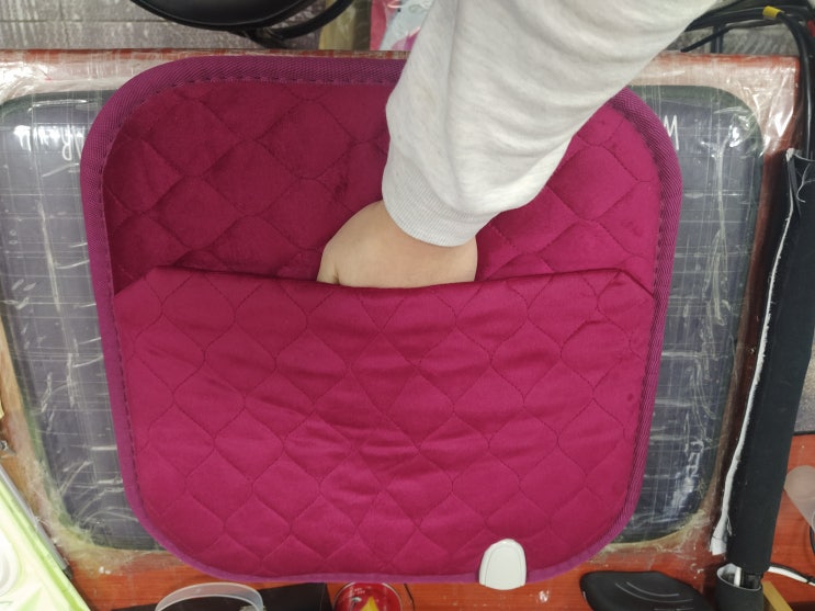  전기 온열 장판 (발 방석)