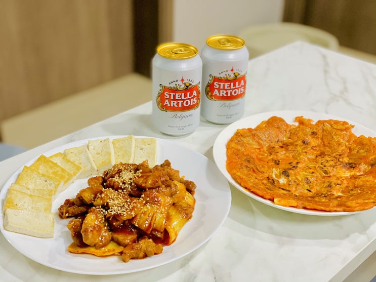  [광주김치서포터즈] 맛있는 남도 광주 김치로 해먹는 야식 (두부김치 / 김치전)