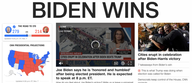  미국대선 바이든 승리 (feat.그는 누구인가?)(Victoire de Joe Biden : "Le plus dur est devant lui")