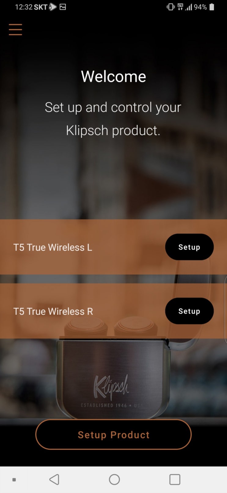  클립쉬 전용앱 사용기 및 Klipsch T5 와이어리스 이어폰 업그레이드기 (Klipsch Connect)