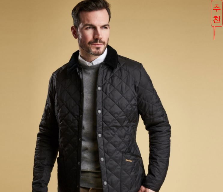  [영국직배]Barbour Heritage Liddesdale Quilted Jacket 바버 헤리티지 리더스데일 퀼팅 자켓(슬림핏)