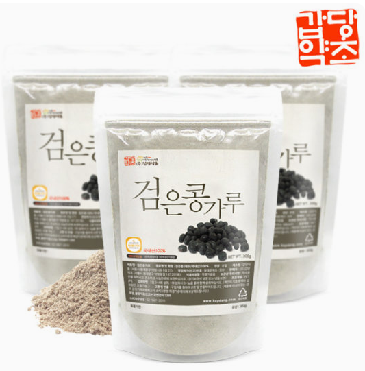  100%국내산 [갑당약초] 검은콩 가루 서리태분말 [300g]