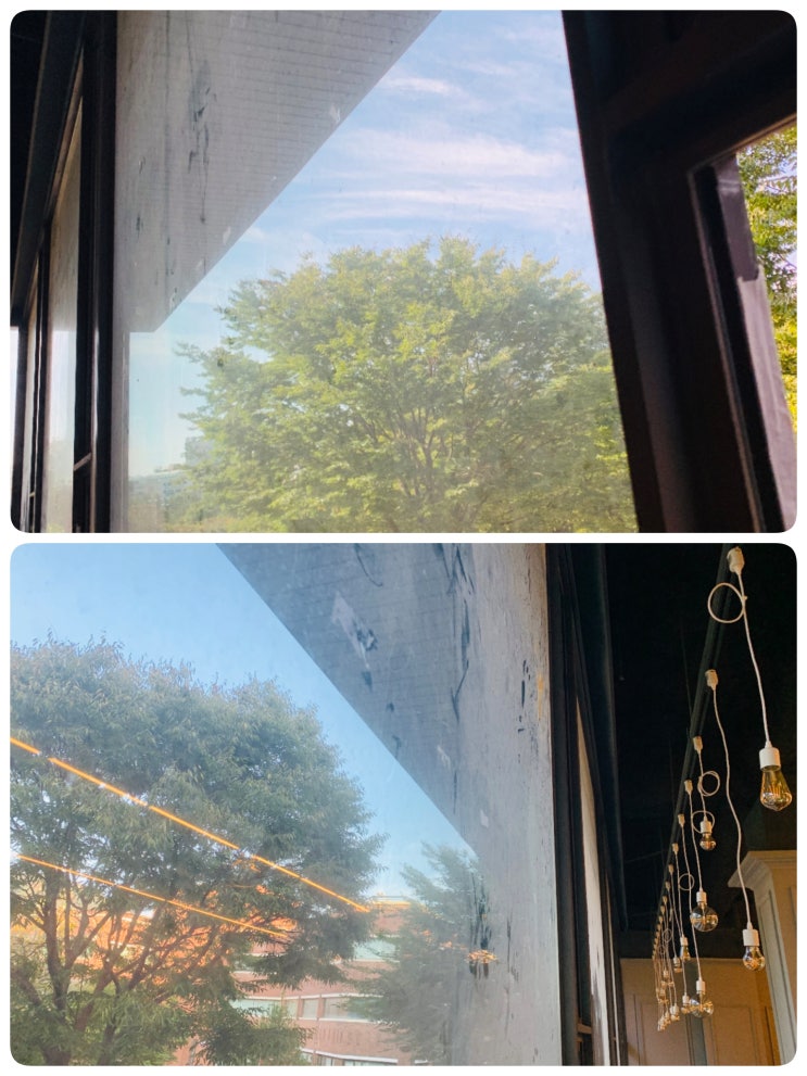  에그셀런트 덕성여대점 유리창 청소