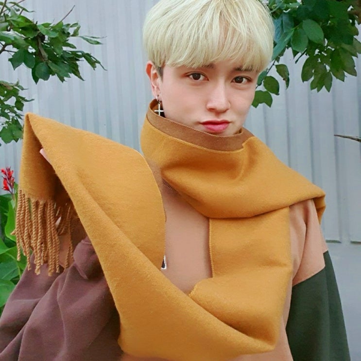  반해써 버진 울 머플러, 양면활용까지 가능하다니!