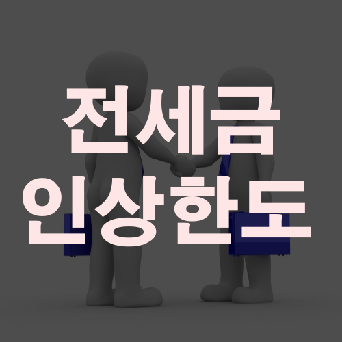  전세금 인상 한도 하나부터 열까지