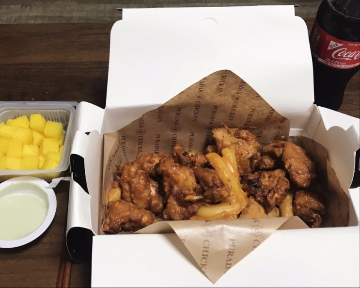  푸라닭 투움바 순살치킨