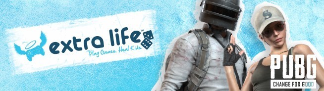  ["배틀그라운드"와 "extra life" 어린이들을 위한 라이브 스트리밍을 진행!!]