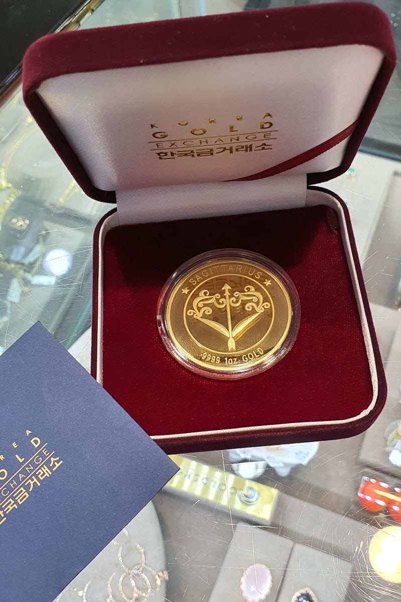 별자리 골드 실버 불리온 메달 코인_한국금거래소 골드쉘 강동 : 네이버 블로그