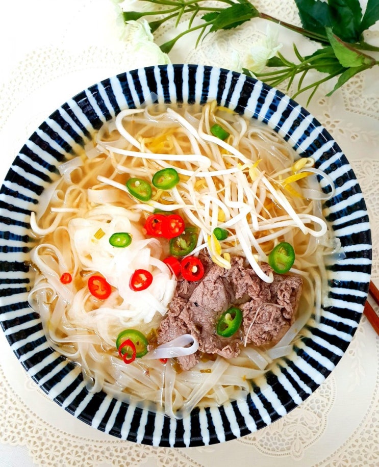  쌀국수 만드는법~ 청정원 쌀국수소스와 면으로 쉽고 맛있게
