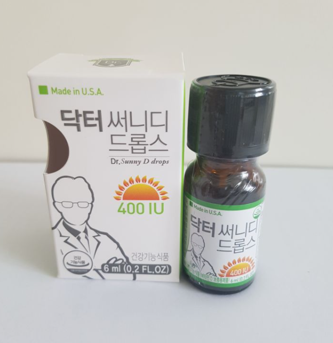  타사이트비교 10%이상 저렴~ 닥터 써니디 드롭스 비타민D [400IU]